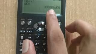 Conversion of  number system using calculator(CASIO fx-991EX) screenshot 4