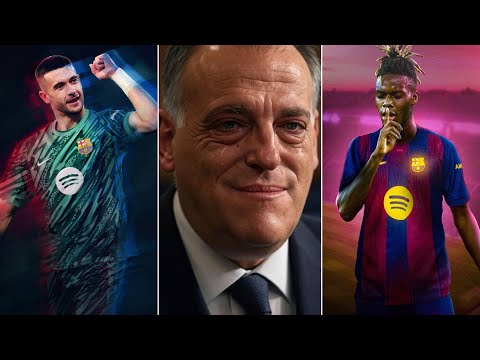 Talkfcb News Ft Nico Williams, Javier Tebas & Joan Garcia
