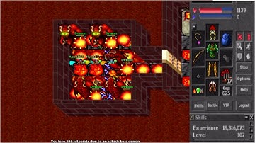 Old Tibia - Epic Annihilator & Epic Fail (Tenebra 2005 7.4)