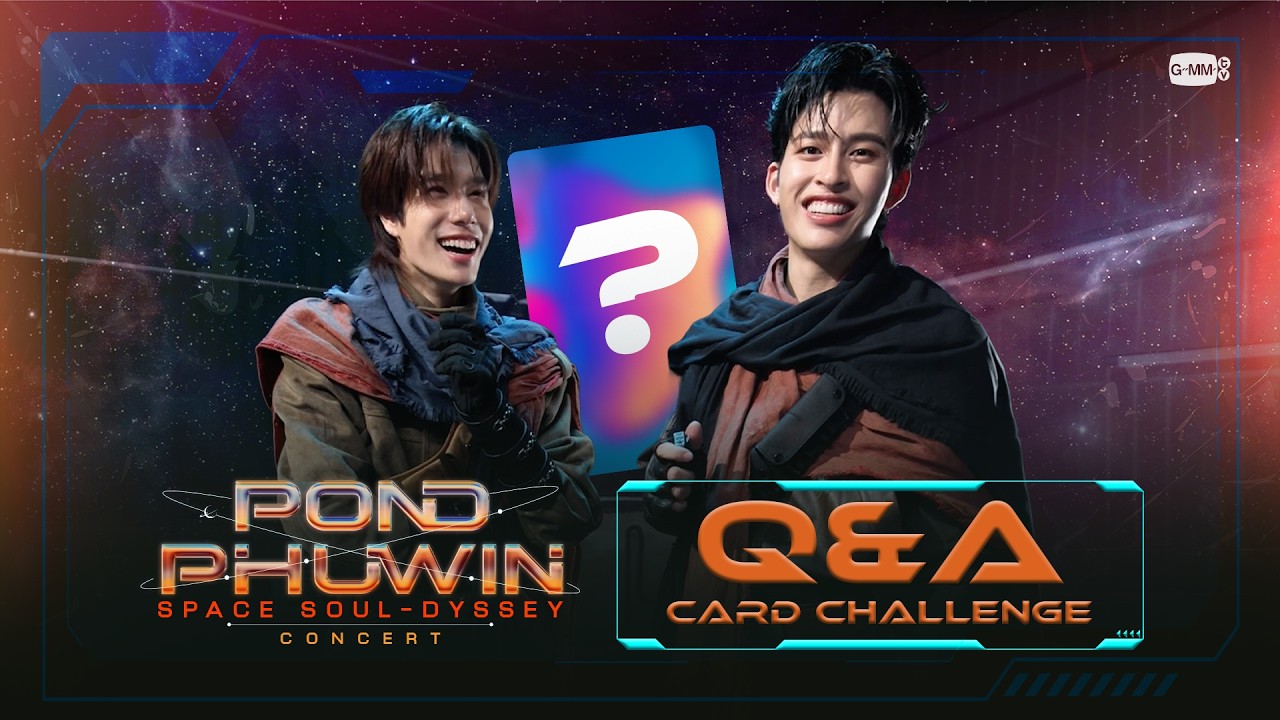Space Soul-dyssey CARD MISSION! 🌌💫 #PondPhuwinConcert - YouTube