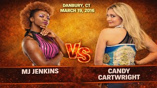 MJ Jenkins vs. Candy Cartwright: Women's Wrestling in Big Time Wrestling. Danbury, CT (2015) WWE TNA Details