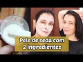 PELE DE SEDA COM APENAS 2 INGREDIENTES - sem manchas e rugas