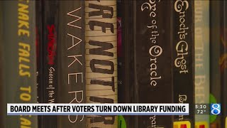 Board meets after voters turn down library funding