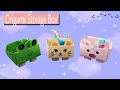 How To Make Storage Box at Home with Paper || DIY Paper Cute Animals Box Easy