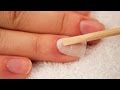 Ремонт ногтя шелком (уроки дизайна ногтей) Nail art design tutorial