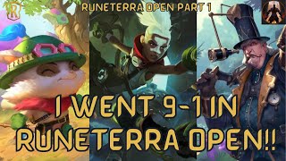 The Competitive Side Of LoR! How I went 9-1 In The Runeterra Open | Legends of Runeterra