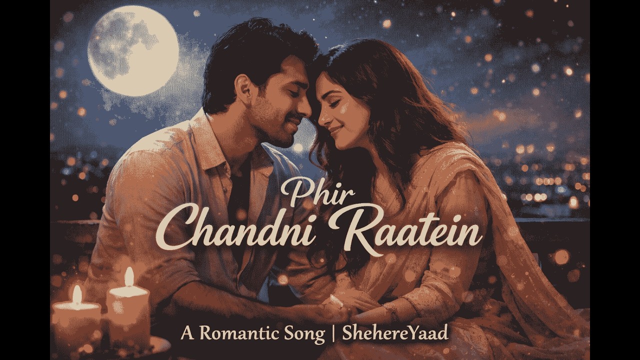 Phir Chandni Raatein | Romantic Urdu/Hindi Song | OST Vibes | ShehereYaad