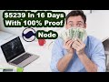 Make money with crypto nodes 5239 in 16 days 100 proof