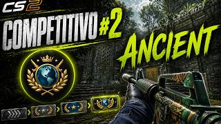 CS2 Competitivo #2 | Minha Primeira vez no Mapa Ancient #cs2 #csgo