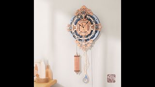 DIY 3D Wall Clock Wooden Puzzle