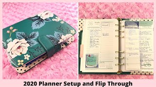 My Franklin Planner 2020 Setup and Flip Through