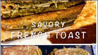 How to make french toast at home | Savory | Basil pesto | Turkey |