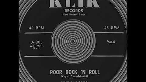 POOR ROCK N ROLL, The Nobles, (Rare) Klik #305  1958