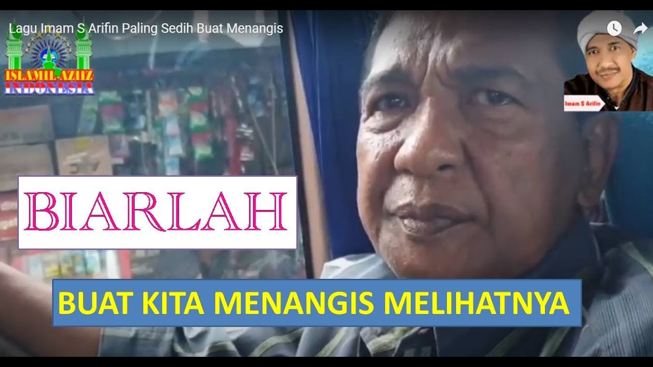 Lagu Imam S Arifin Paling Sedih Buat Menangis