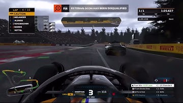 WHEN EVERYONE GETS DISQUALIFIED IN F1 22