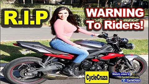 RIP Annette Carrion! WARNING To All Motorcycle Rid...
