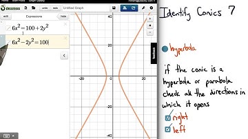 Identify Conics 7 - Visualizing Algebra
