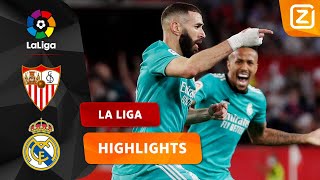 Wat Een Waanzinnige Wedstrijd Sevilla Vs Real Madrid La Liga 202122 Samenvatting