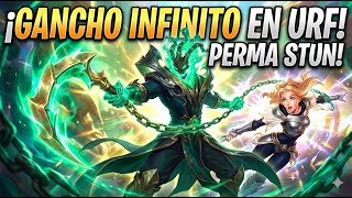 ¡THRESH URF ESTÁ ILEGAL! 🚫 GANCHOS INFINITOS Y PERMA STUN (Literalmente no se mueven) 😱
