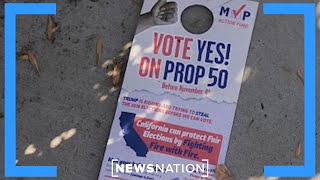 California voters take up Prop 50, a Democratic push for more US House seats | NewsNation Now