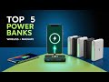 Top 5 Best Wireless Power Banks 2025 | MagSafe &amp; Fast Charging Options