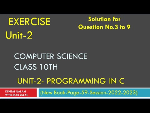 EXERCISE UNIT 2 Q 3 9 SOLUTION 2022 11 08 11 35 18