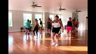 Cowboy Boogie line dance Meechie (feat. Big Mucci) for cardio fitness dance Zumba