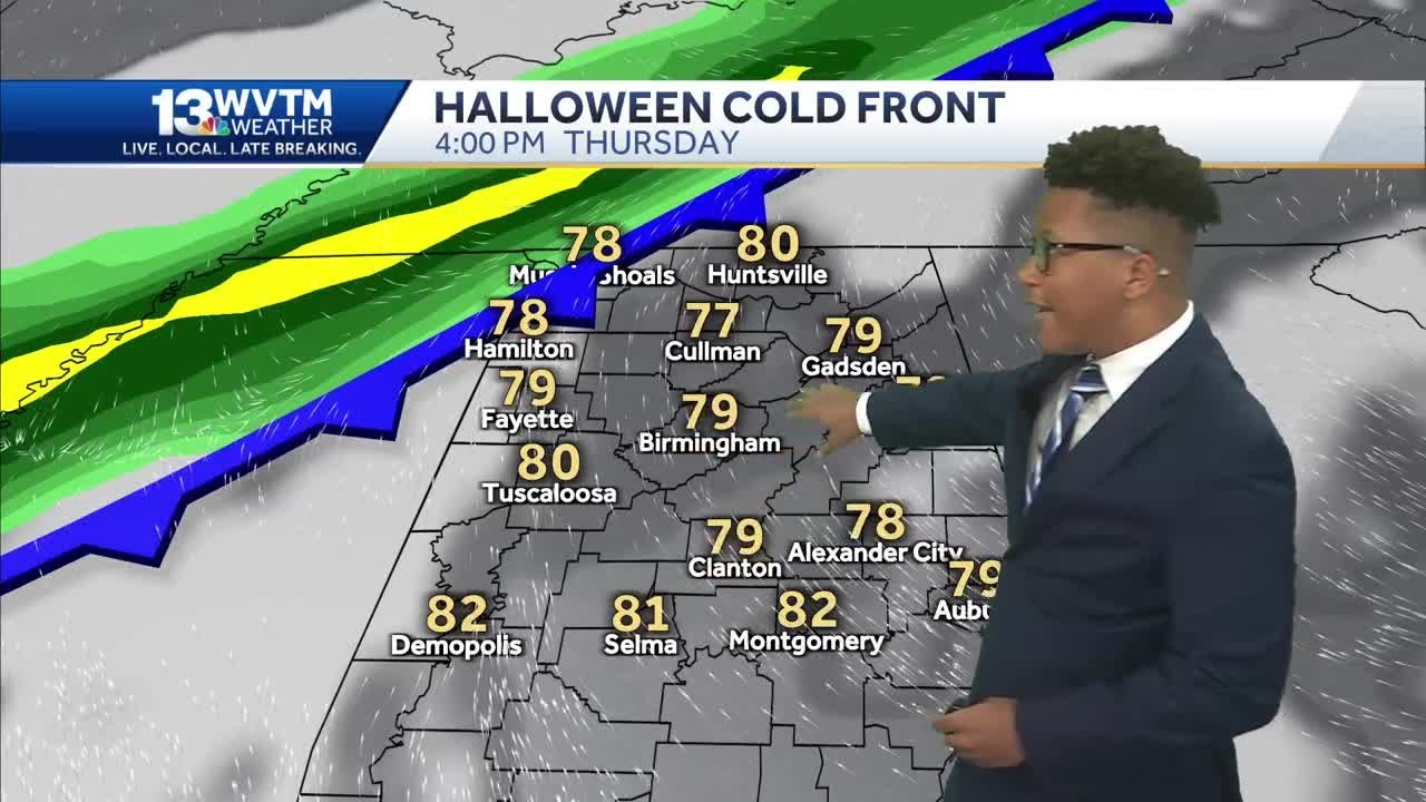 Alabama remains warm and dry to start the week, but some rain chances ...
