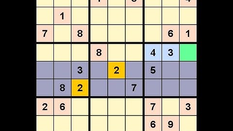 How to Solve Washington Times Sudoku Difficult August 23, 2022