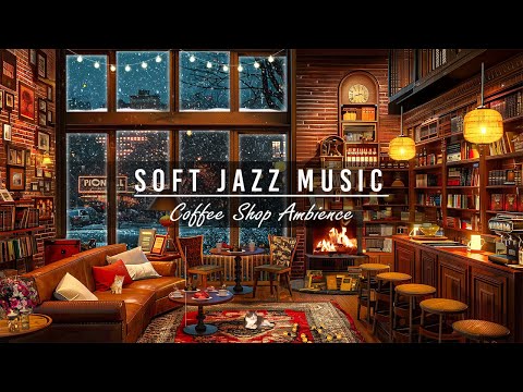 Soft Jazz Music for Working, Studying ☕ Relaxing Jazz Instrumental Music ~ Cozy Coffee Shop Ambience