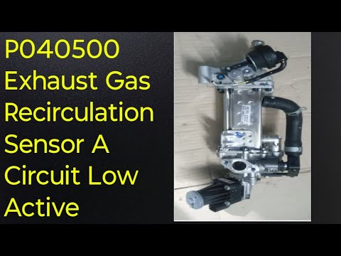P040500 P040500 Exhaust Gas Recirculation Sensor A Circuit Low Active - YouTube