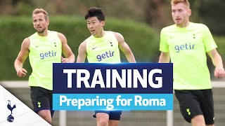 Goals galore at Hotspur Way! | TRAINING ahead of Roma