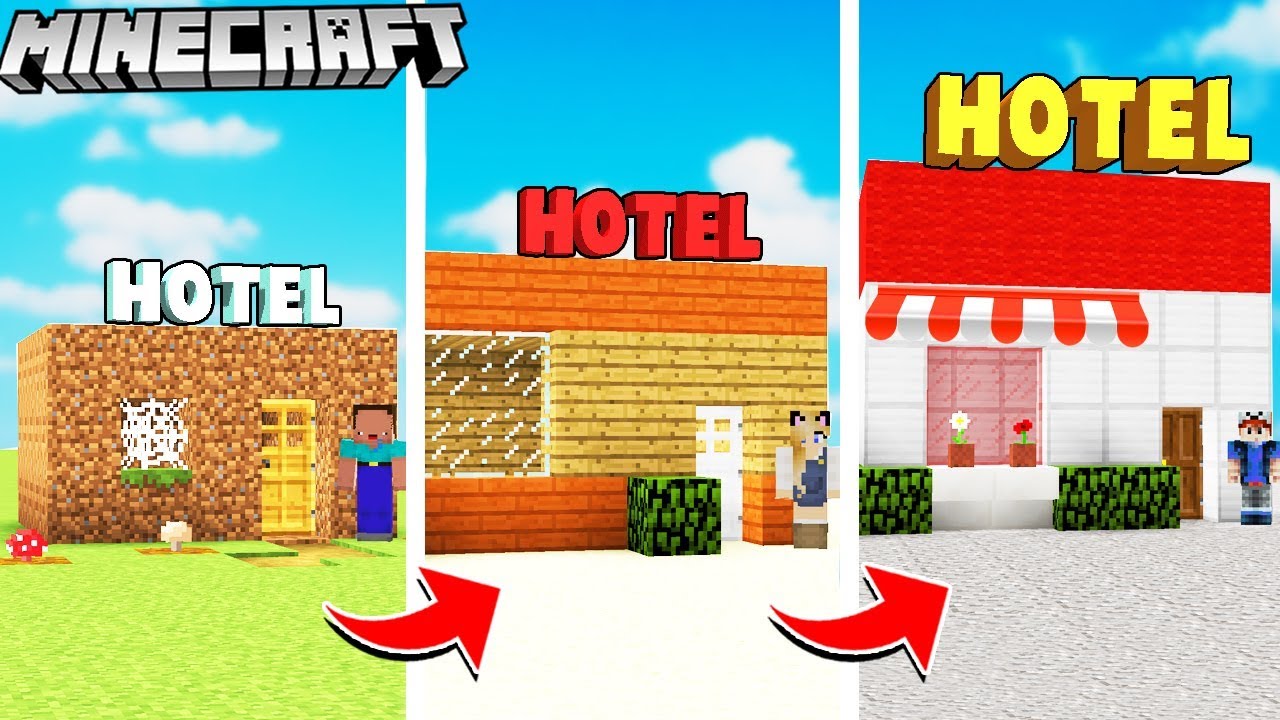 Vito I Bella Minecraft Od Noob Do Pro OD HOTELU NOOB DO HOTELU PRO W MINECRAFT! | Vito vs Bella vs Noob - YouTube
