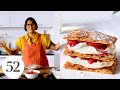 Sohla’s Phyllo Napoleon with Strawberry & Rose | Food52 + Miele
