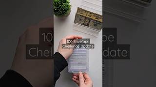 100 envelope challenge update! 💕 Two more envelopes done!  So close to having it 25% completed!