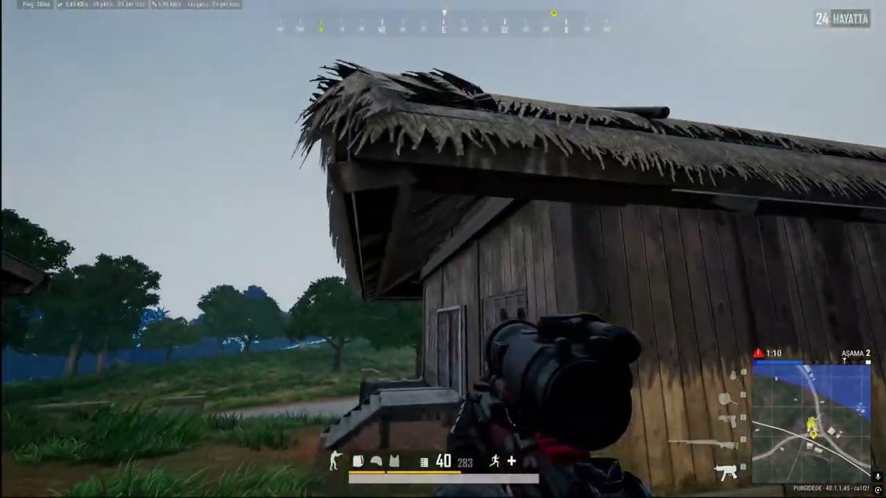 PUBG  - SANHOK  WIN  -  ROKETLE  WINLEDİK .