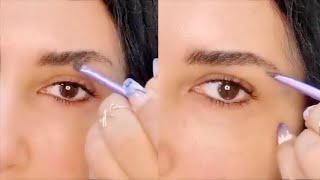 كيف ترسمي الحواجب شعرة شعرة | سناب ميثاء عبدالجليل