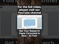 Get Your Research Paper Corrected in Secs | AI Tool | Rewrite &amp; Improve Content Quality |Review Gpt