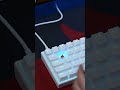 A luminous keyboard that will impress you at first sight#keyboard