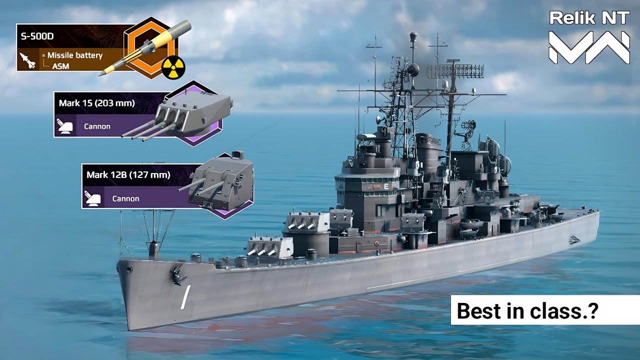 USS Boston - This Cruiser is really crazy🔥 | S-500D Nuclear