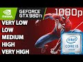Marvel's Spider-Man Remastered - Benchmark On Core i5 6600k & GTX 980 Ti