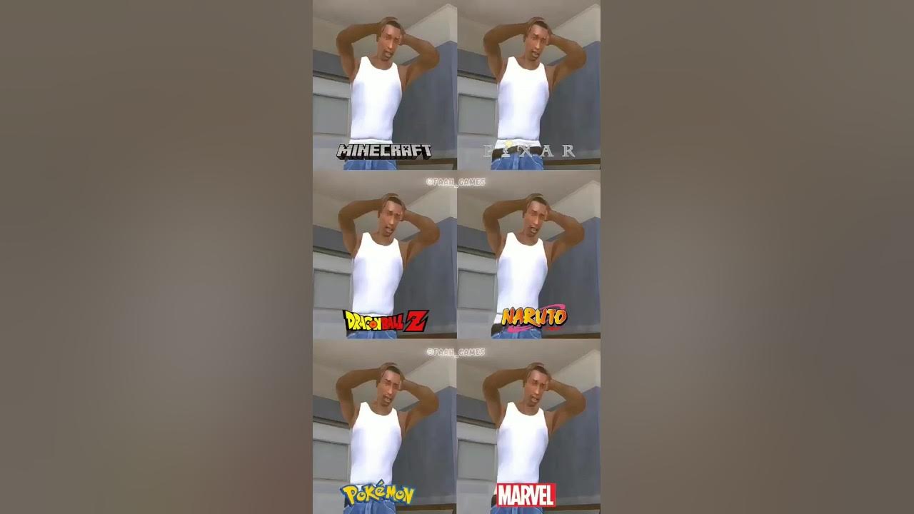 π₯CJ IN DIFFERENT VERSIONS... #gta #cj #gtasanandreas π₯CJ IN DIFFERENT VERSIONS... #gta #cj #gtasanandreas