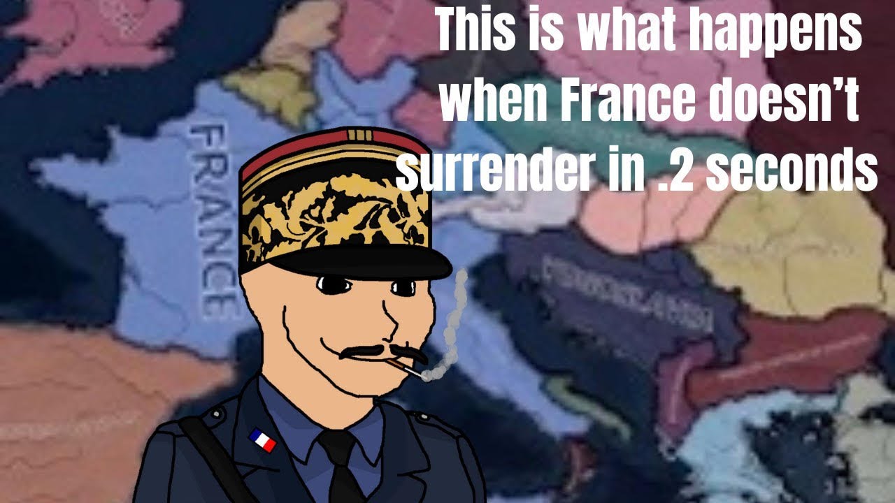 I Survived as Historical France in HOI4 - YouTube