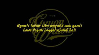Download Lagu RASAKNO LIRIK (GUYON WATON TERBARU) MP3 Download Lagu RASAKNO LIRIK (GUYON WATON TERBARU) MP3