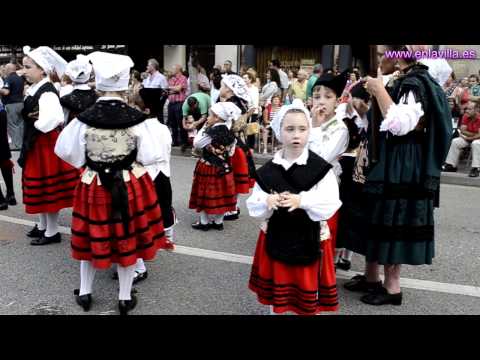 Desfile de Carrozas de Fiestas del Portal de Villaviciosa 2014