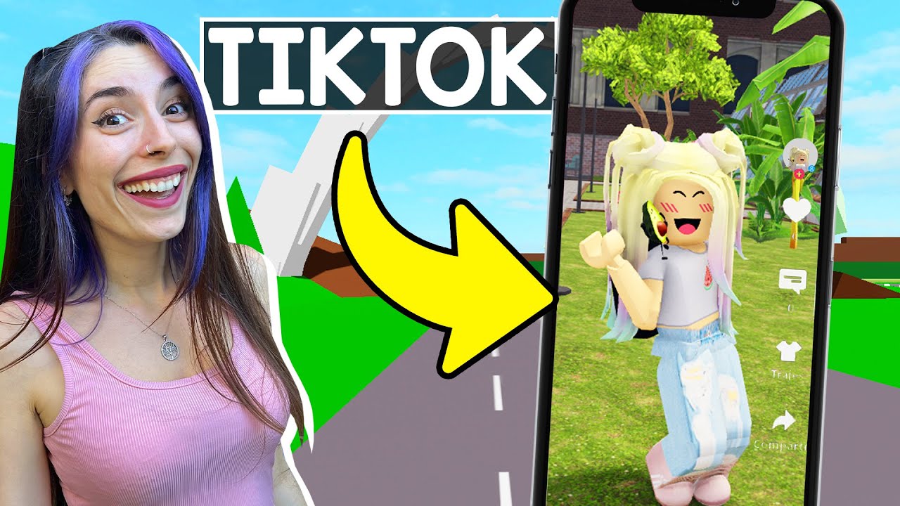 TIKTOK LLEGÓ A ROBLOX