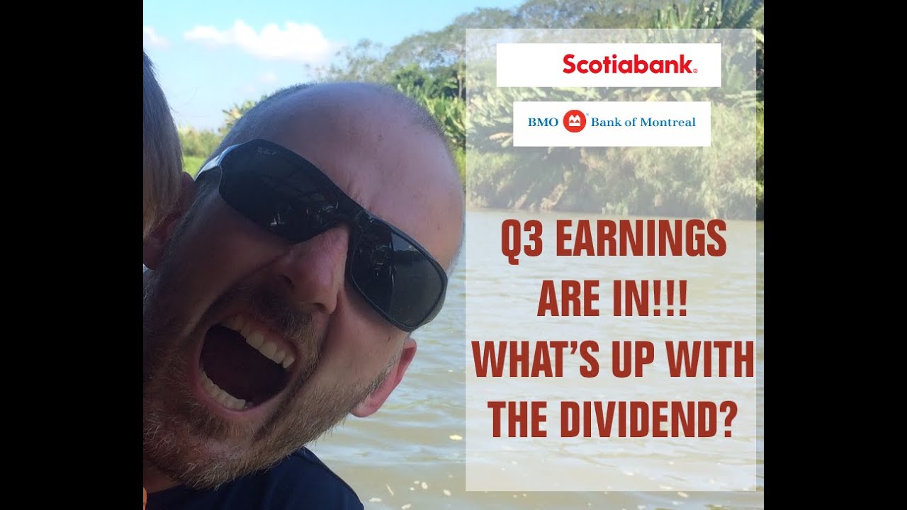 BMO & ScotiaBank Q3 2020 Earnings Review, What's Up With Their Dividend?