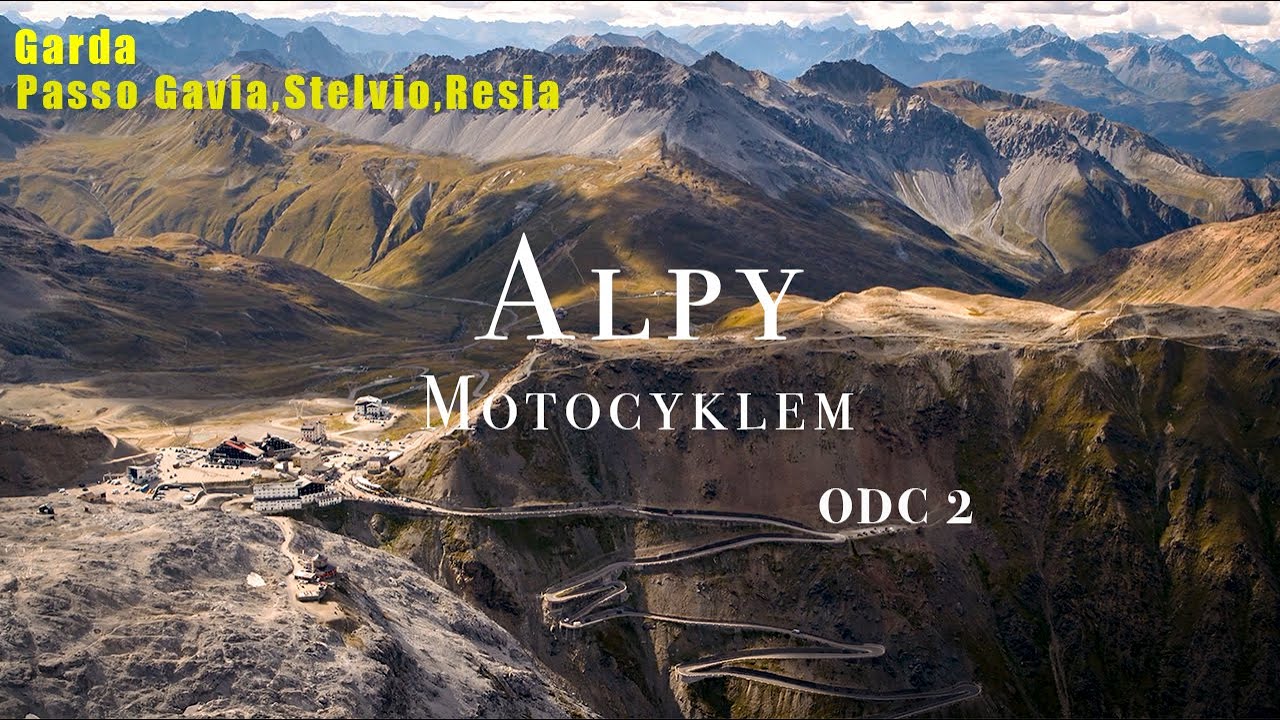 Alpy Motocyklem odc 2 - na wesoło // Garda, Gavia, Stelvio, Resia //