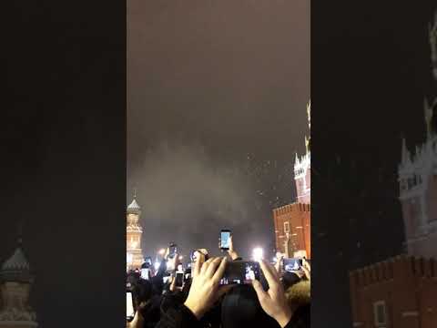 Новогодний фейерверк в