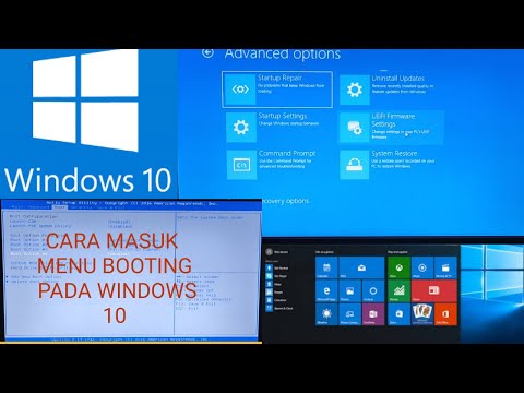 Cara masuk menu BIOS Windows 10